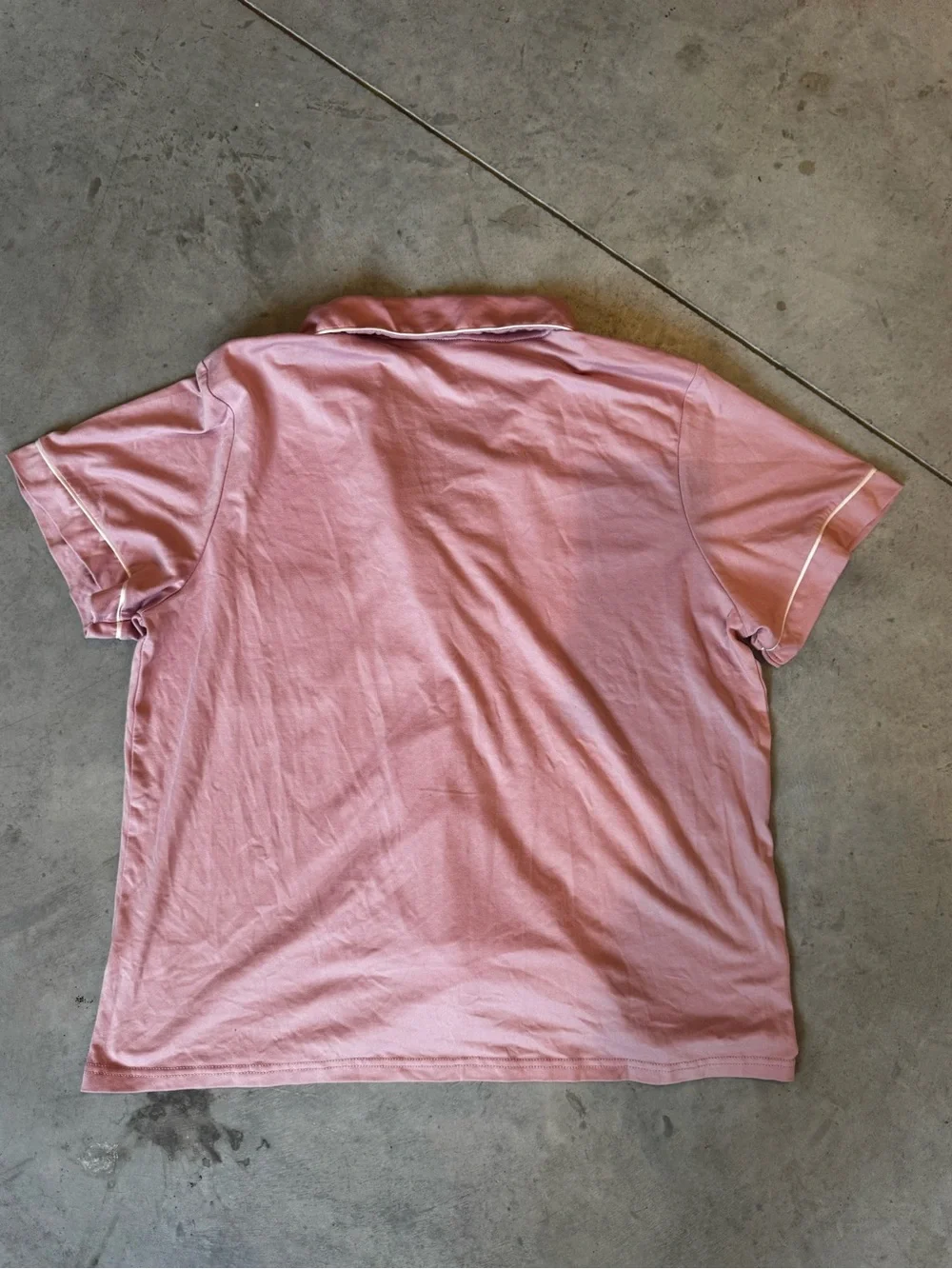 Life Is Good Pink Short-Sleeve and Pants Pajama Set with Winnie the Pooh Pocket